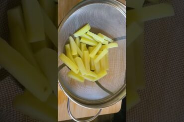 #French fries recipe #trendingshorts #homemade #youtubeshorts #