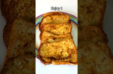 French Toast | Bread Toast |How to make French toast #shorts #food #viral