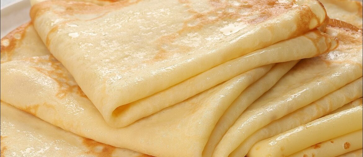 The main SECRET of Perfect French Pancakes is to mix all the ingredients correctly!