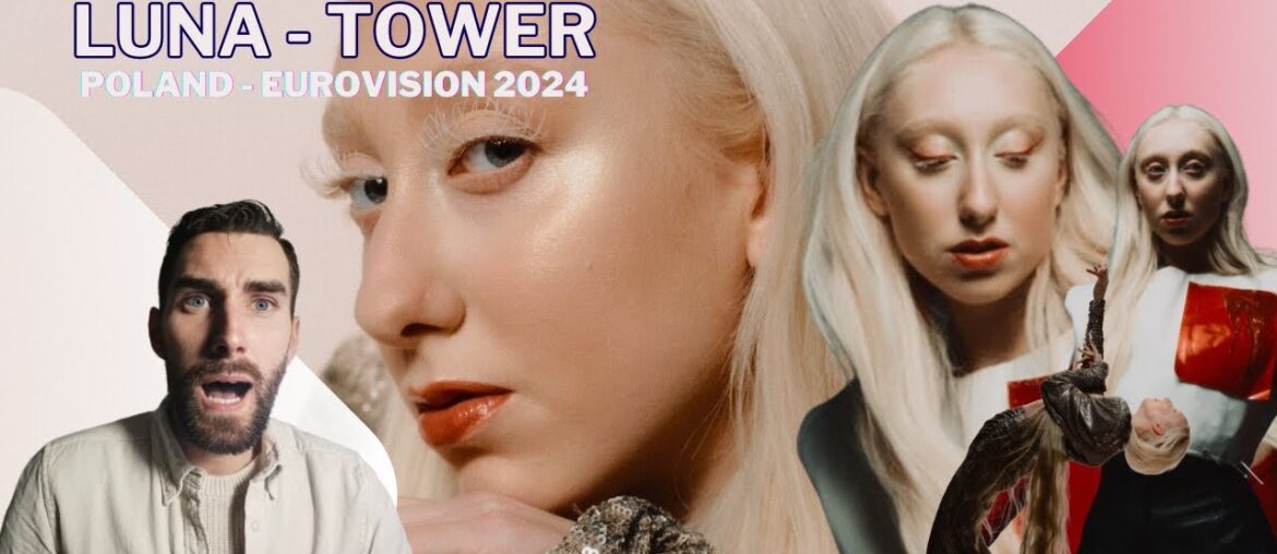 FRENCH REACTION TO LUNA - THE TOWER ( POLAND - EUROVISION 2024 )
