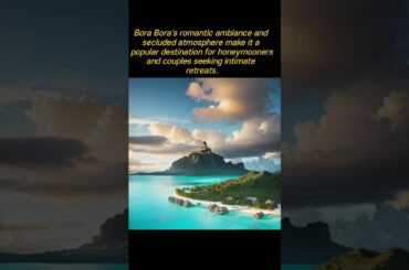 Top 5 Most Beautiful Beaches in the World #3 Bora Bora, French Polynesia