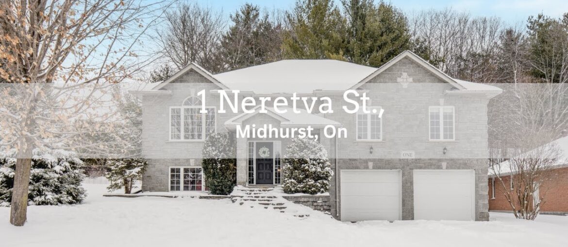 1 Neretva St. Midhurst On.,  MLS Listing For Sale