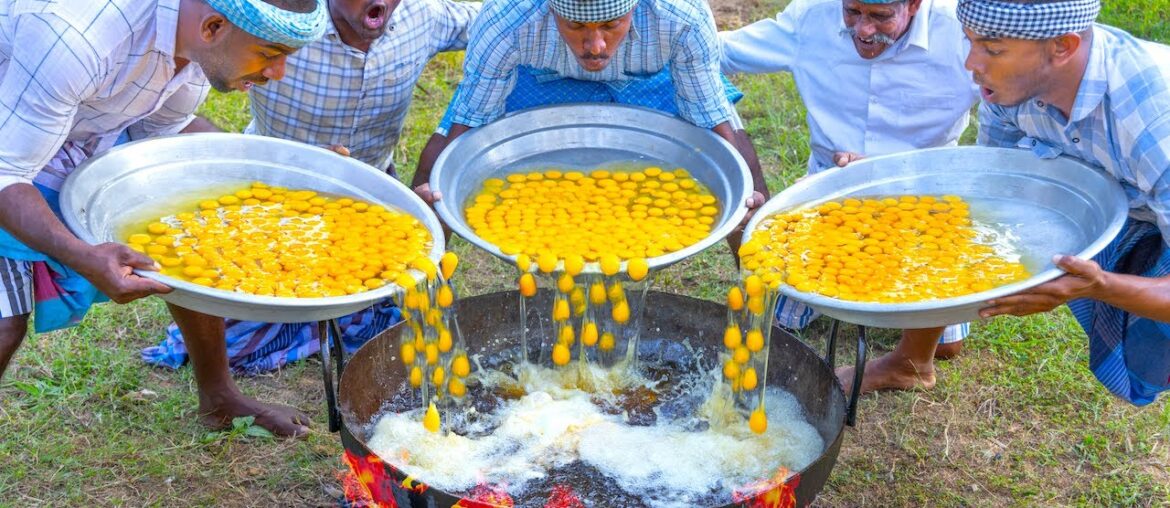 EGG in HOT OIL | Fried Eggs Recipe Cooking Village | Egg Fried in Oil | Fried Egg Puffs Recipe EGG in HOT OIL | Fried Eggs Recipe Cooking Village | Egg Fried in Oil | Fried Egg Puffs Recipe