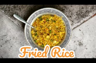 Egg Fried Rice Recipe  #indianfood #cooking