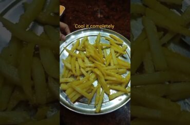 Crispy French Fries#ytshorts #komal ki rasoi