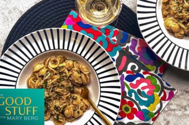 Mary's Recipe of the Day: French Onion Pasta | The Good Stuff with Mary Berg