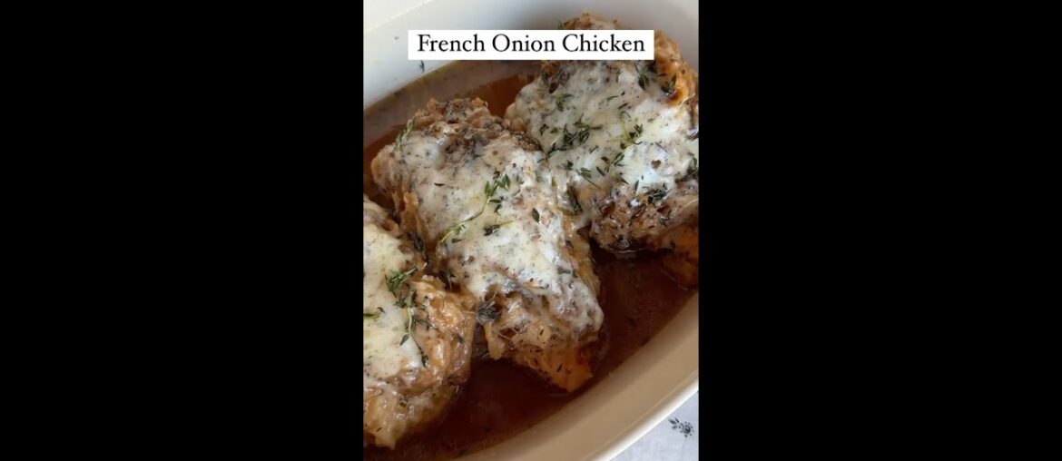 French Onion Chicken