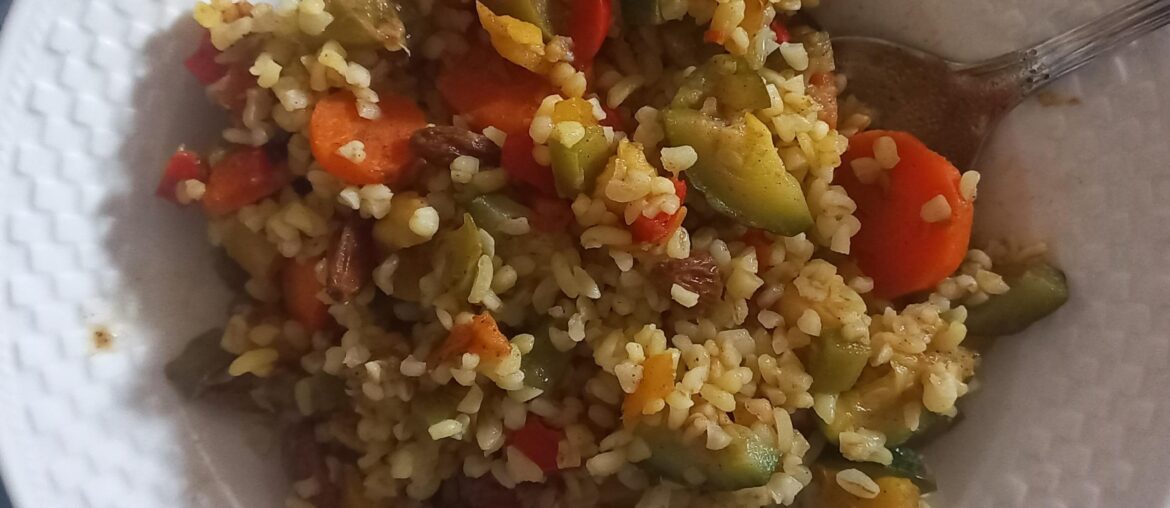 Bulgur with veggies