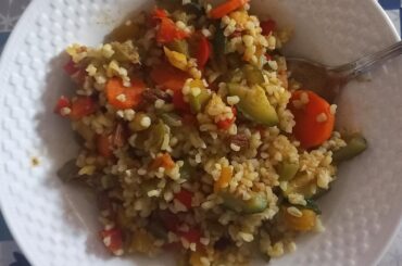 Bulgur with veggies