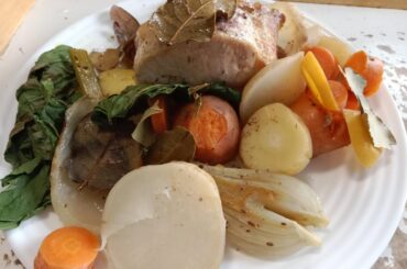 Rôti de porc au laurier