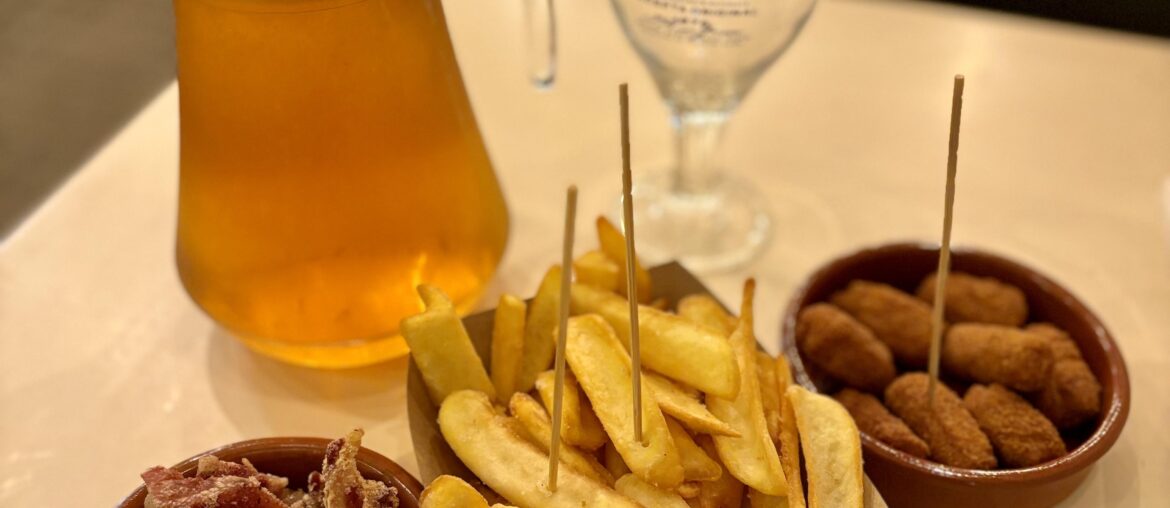 Morros, patates y mini croquetas