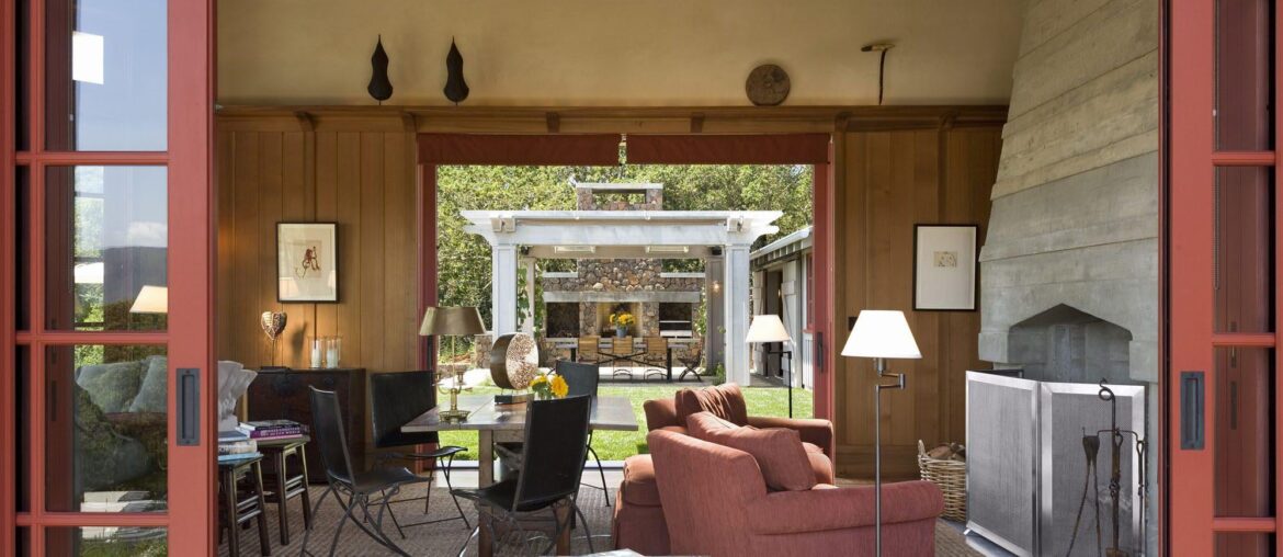 View through Sonoma Pool House [2000x1389]