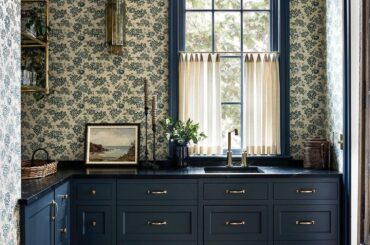 English-inspired butler's pantry in a North Arlington home, Arlington County, Virginia [1500x2250]