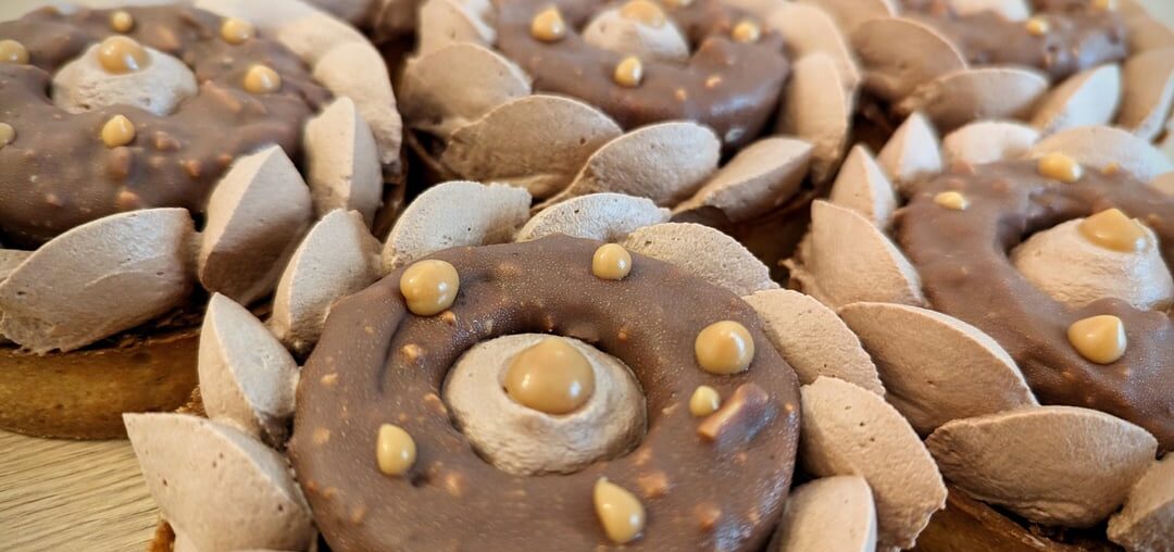 Tartelette Choco'vanille