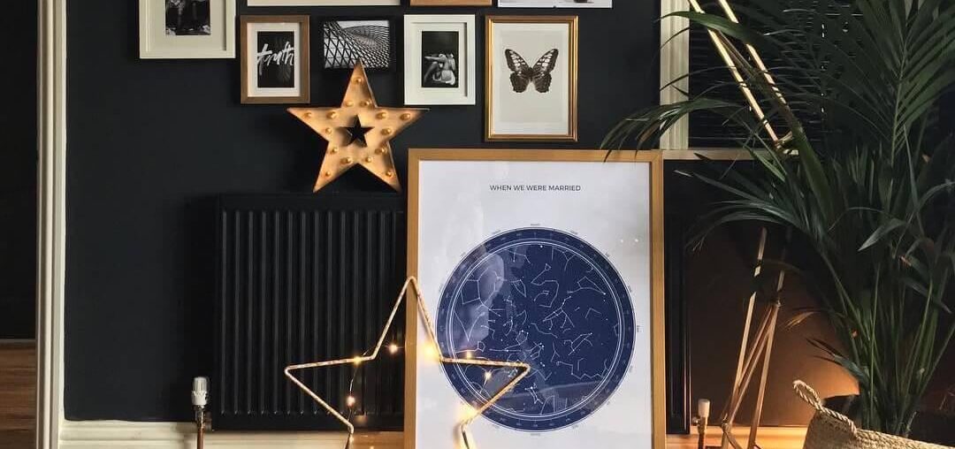 Star themed picture wall Essex, UK [1080x1080] @artynads