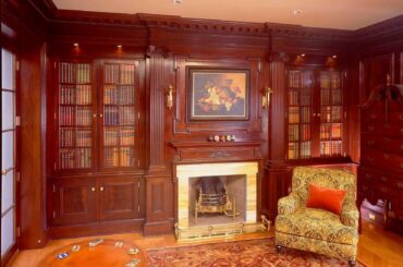 [OC] Geogian NeoClassical Mahogany Library Room Circa. 1999 [1718x1344]