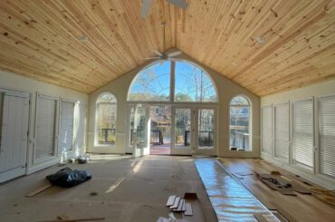 Sunroom remodel in North Carolina not complete [1080x2220]