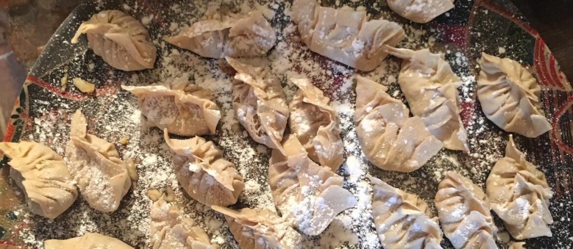 Gyoza de porc fait maison!