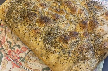 Focaccia au levain