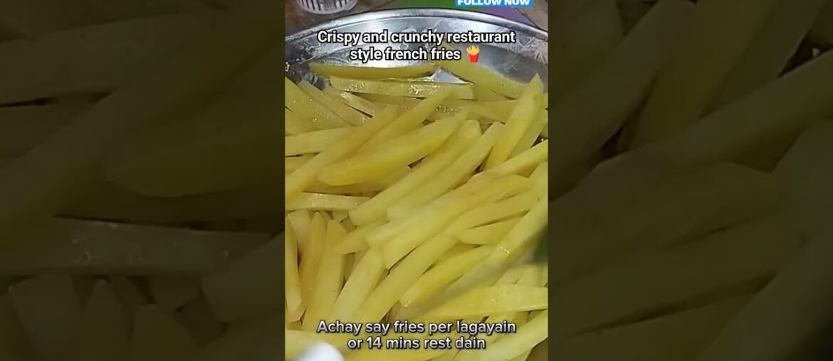 French fries #Famousrestaurantstyle #crispyfrenchfries #how #foryou #trendingshorts #youtubeshorts
