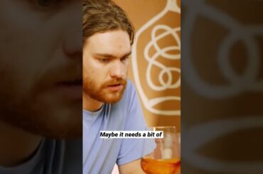 Tasting $150 NATURAL Wine... Are We Impressed? #shorts