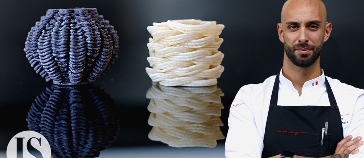 Pasta 3D: aglio e olio e ai ricci di mare con Andrea Antonini - Imago*