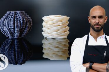 Pasta 3D: aglio e olio e ai ricci di mare con Andrea Antonini - Imago*