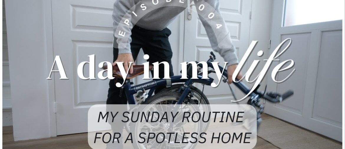 Sunday Morning Routine: Cleaning, Gourmet Treats & Brompton Ride | Jazz & USMR Sunday Morning Routine: Cleaning, Gourmet Treats & Brompton Ride | Jazz & USMR