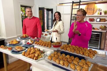 Authentic Gourmet 24 or 48 French Butter Croissants on QVC