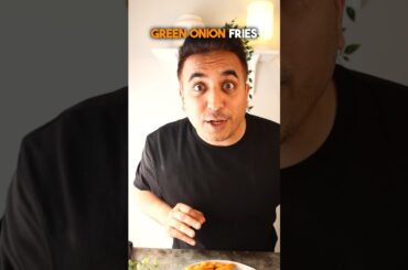 CRISPY Green Onion Fries (Pakoda) - Easy Recipe to Ditch French Fries!