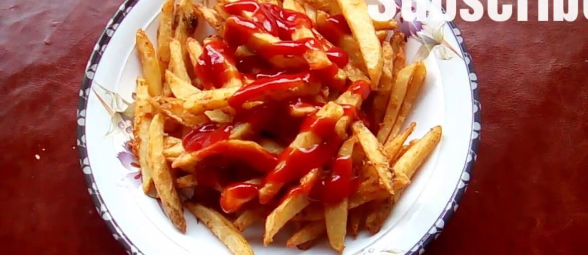 French Fries Recipes - Homemade Crispy French Fries Recipe | Cooking Art Official