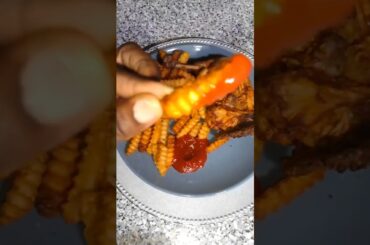 Extra crispy French fries