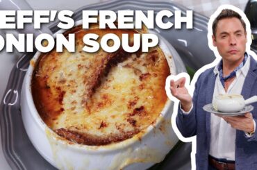 Jeff Mauro's French Onion Soup | The Kitchen | Food Network
