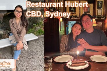 You should check this out one of the best in Sydney #hubert #sydney #cbd #food #finedining #wine #au