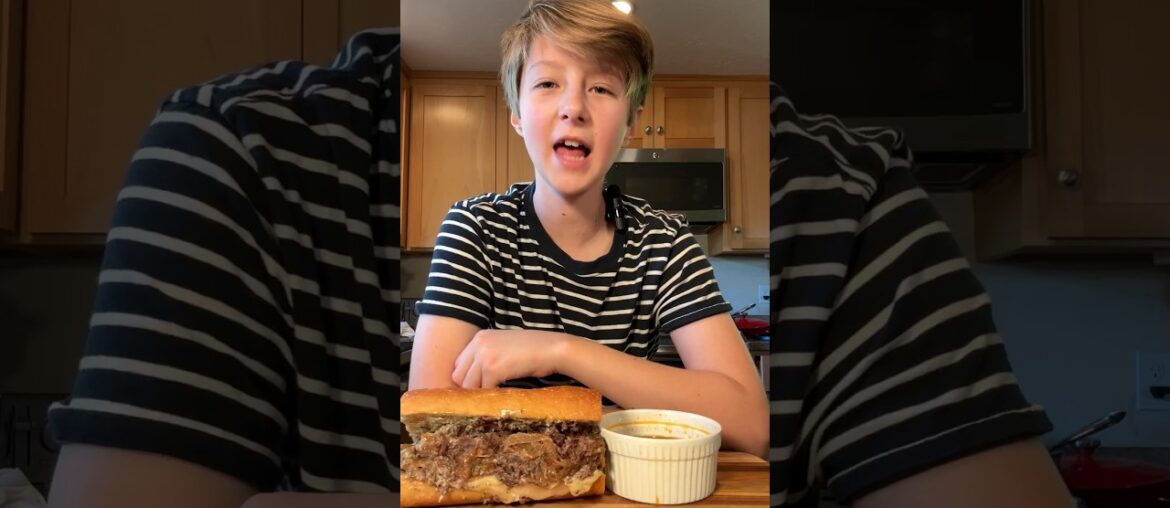 French Dip! #shorts #fyp #food #cooking #food #recipe #cheese #steak #frenchdip