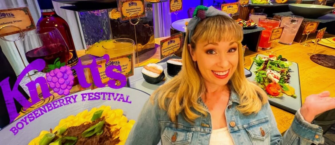 Knott’s Boysenberry Festival Media Preview | 2024 Food & Merch Guide!