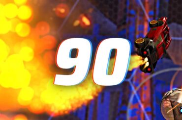 ROCKET LEAGUE INSANITY 90 ! (BEST ROCKET LEAGUE CLIPS, FREESTYLES!)