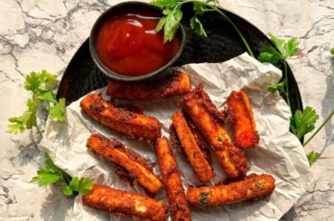 Paneer French fries|paneer finger fry|paneer fry recipe|french fries with paneer