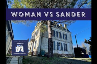Woman VS Sander. (Plus Viewers Opinions Required !! re Original Cast Iron Bath - get involved)  #138