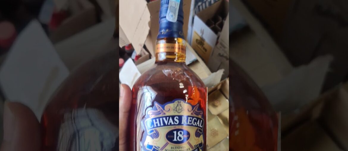 Chivas Regal Whisky 18 year || #youtubeshorts #magictransformation #viral #spreadinggyan #liquor