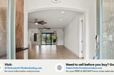 8706 Sorano Villa Dr, Tampa, FL Presented by Patricc Petti.