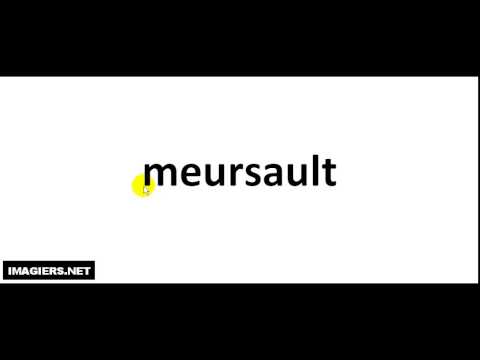 How To Pronounce French Wine # meursault How To Pronounce French Wine # meursault