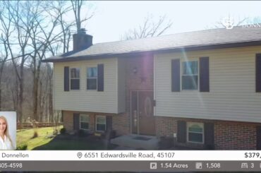 6551 Edwardsville Road, Harlan Township, OH - Listed by Anne Donnellon, Coldwell Banker Realty