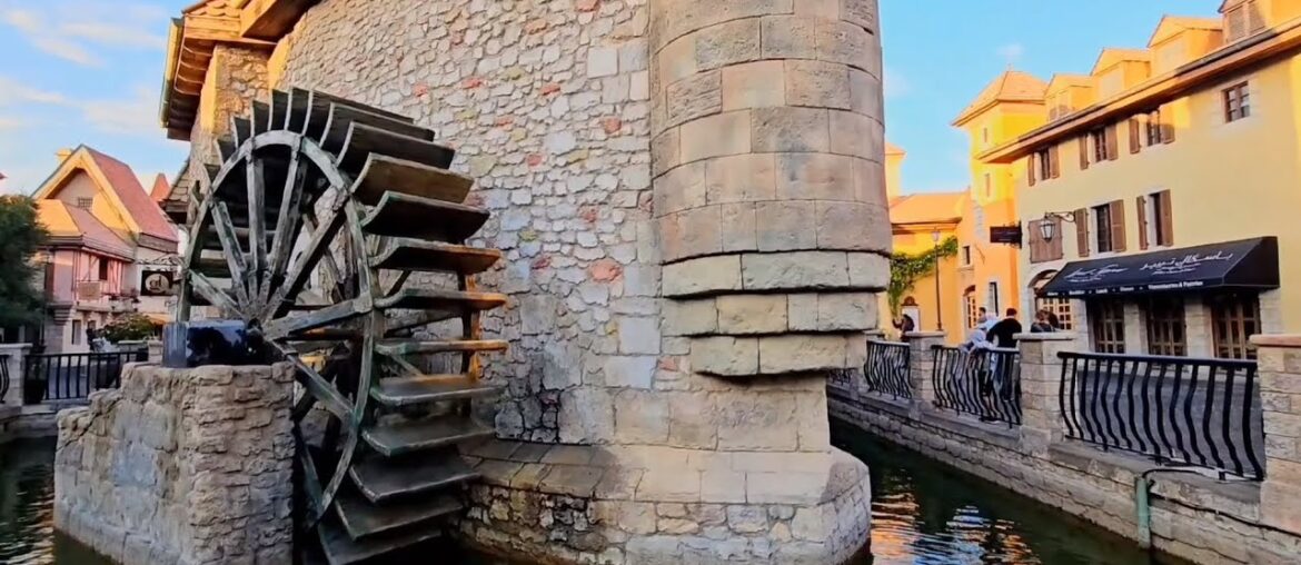 The French Village || A town with historic Architecture of Europe of late 1600's || Riverland Dubai