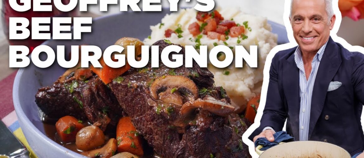 Geoffrey Zakarian's Beef Bourguignon | The Kitchen | Food Network