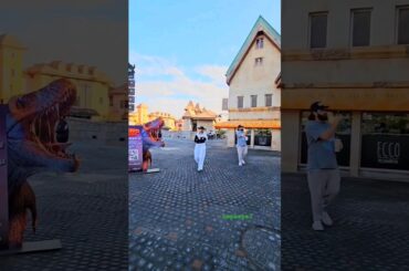 French Village of 1600's. Old era Architectural buildings are time travel moments || Riverlan Dubai.