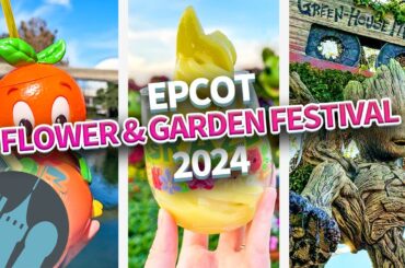 We Ate EVERYTHING at EPCOT's Flower & Garden Festival