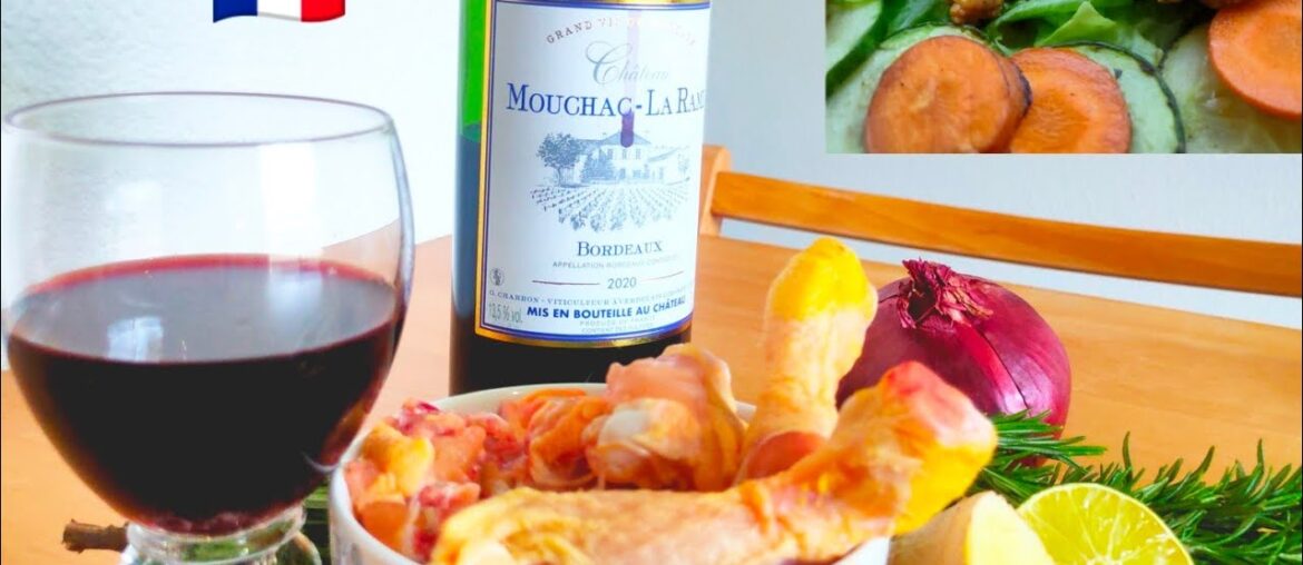 Red wine chicken recipe l Red wine l Bordeaux l France #instagram #europe #recipe
