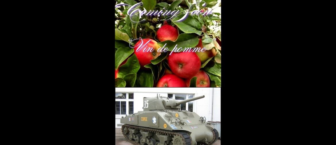 Coming Soon - Tanks & Wine "Vin de Pomme"