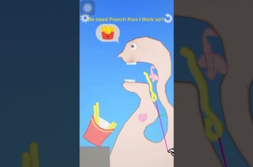 eating game | baby food eating | french fries | game #games #eating